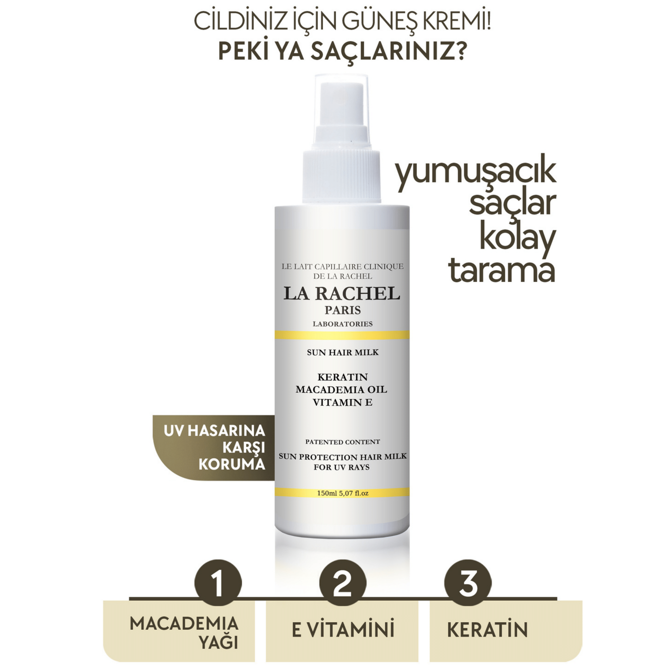 La Rachel Paris Hair Care Milk
