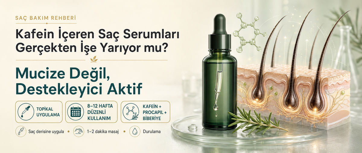 Kafein İçeren Saç Serumları Gerçekten İşe Yarıyor mu?