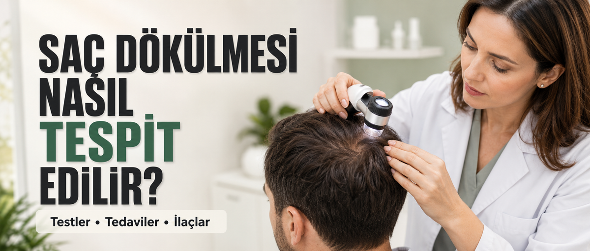 Saç Dökülmesi Nasıl Tespit Edilir ve Hangi Tedavi/İlaçlar Kullanılır