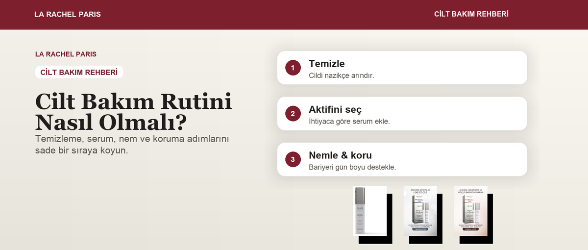 Cilt Bakım Rutini Nasıl Olmalı blog kapak görseli