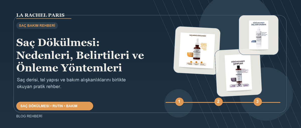 Saç Dökülmesi: Nedenleri, Belirtileri ve Önleme Yöntemleri blog kapak görseli