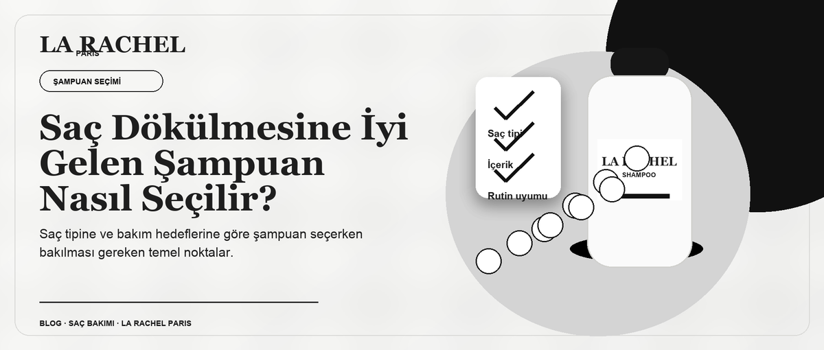 Saç Dökülmesine İyi Gelen Şampuan Nasıl Seçilir? blog kapak görseli