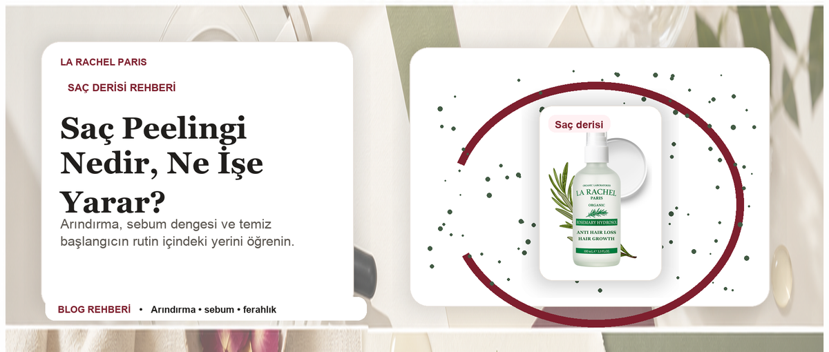 Saç Peelingi Nedir, Ne İşe Yarar blog kapak görseli