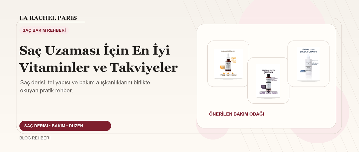 Saç Uzaması İçin En İyi Vitaminler ve Takviyeler blog kapak görseli