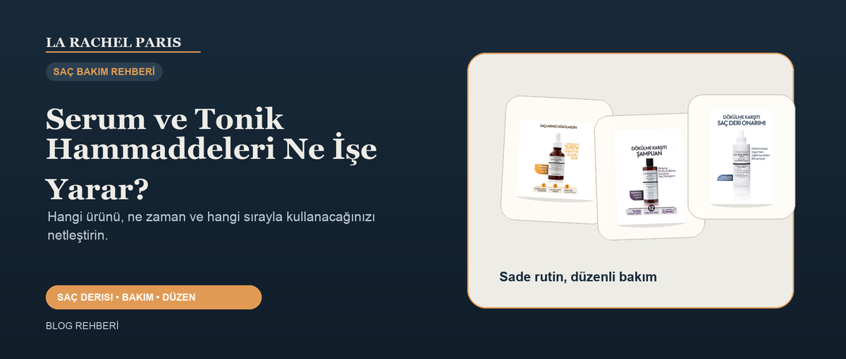Serum ve Tonik Hammaddeleri Ne İşe Yarar? blog kapak görseli