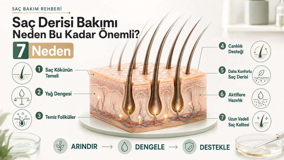 Saç Derisi Bakımı Neden Bu Kadar Önemli? 7 Neden
