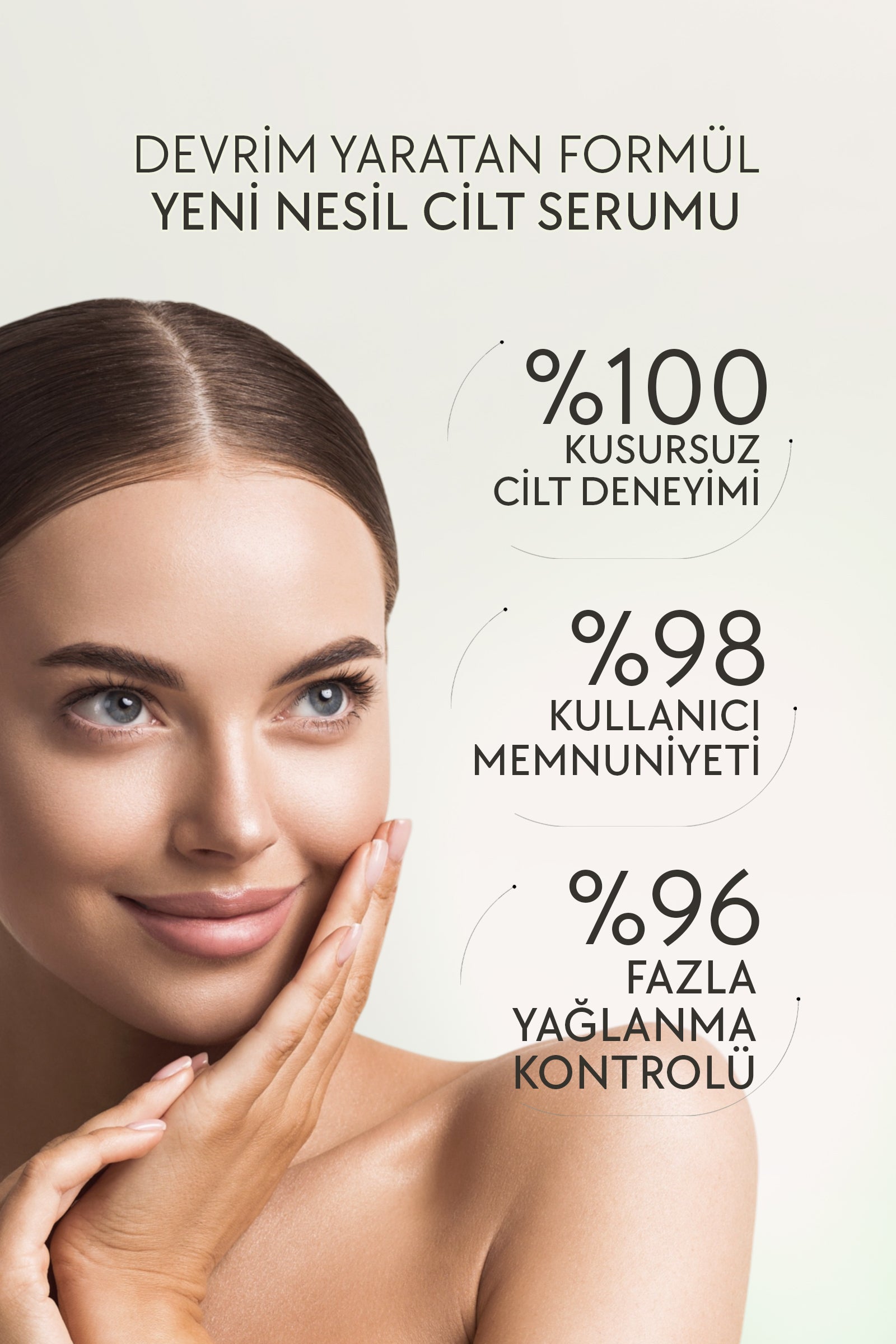 Professional Strength Pore Tightening & Acne Control Serum - 4 Effects: Pores, Acne, Renewal, Sebum Control