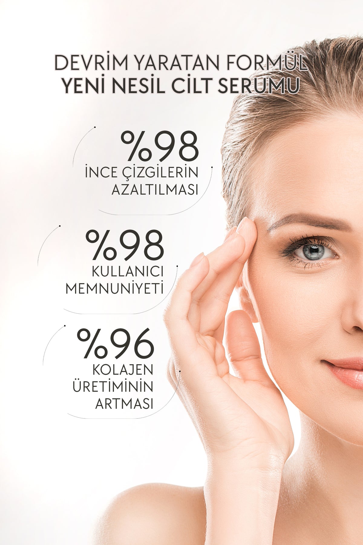 Profesyonel Gençleştirme ve Cilt Yenileme-1 Serum 4 Etki-Anti Aging, Nemlendirme, Kolajen Üretimi