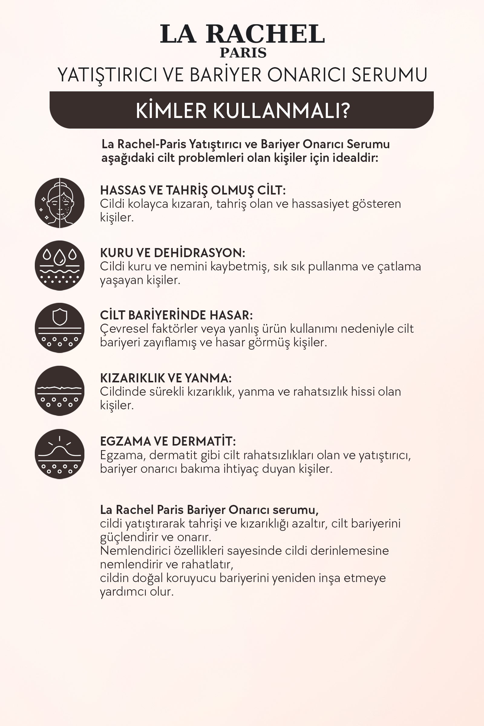 Hassas Ciltler İçin Profesyonel Güçlü Yatıştırıcı ve Güvenli Bariyer Onarımı-1 Serum 4 Etki