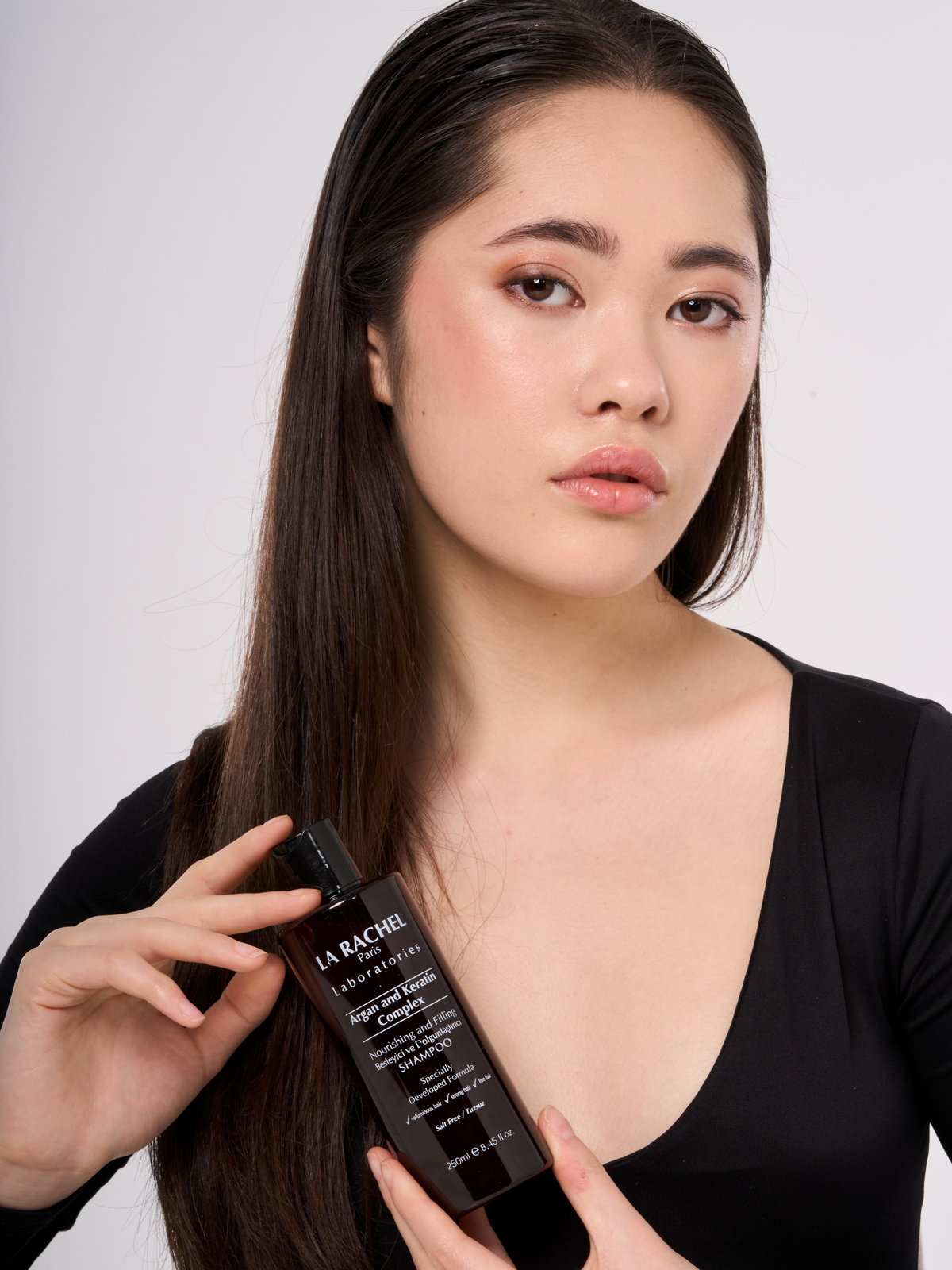 Yıpranmış saçlar için La Rachel Argan Keratin şampuan görseli
