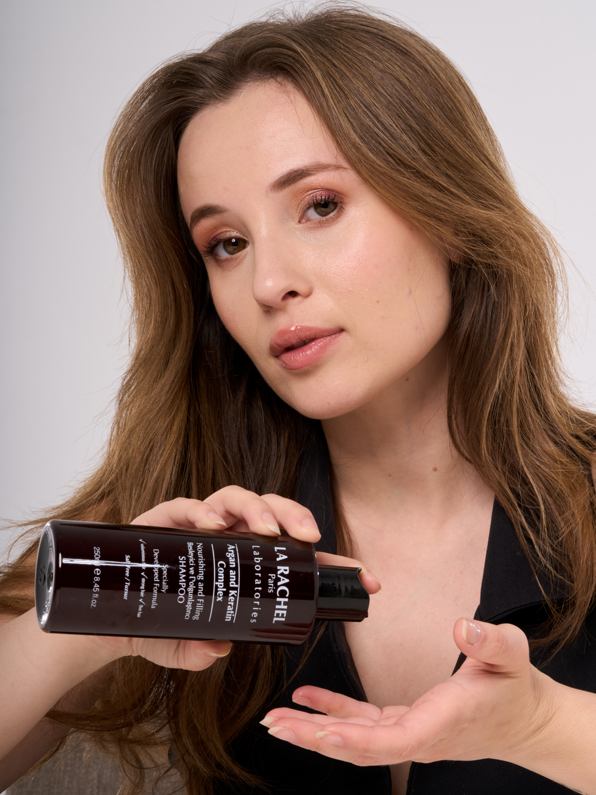 La Rachel Argan Keratin şampuan bakım rutini görseli