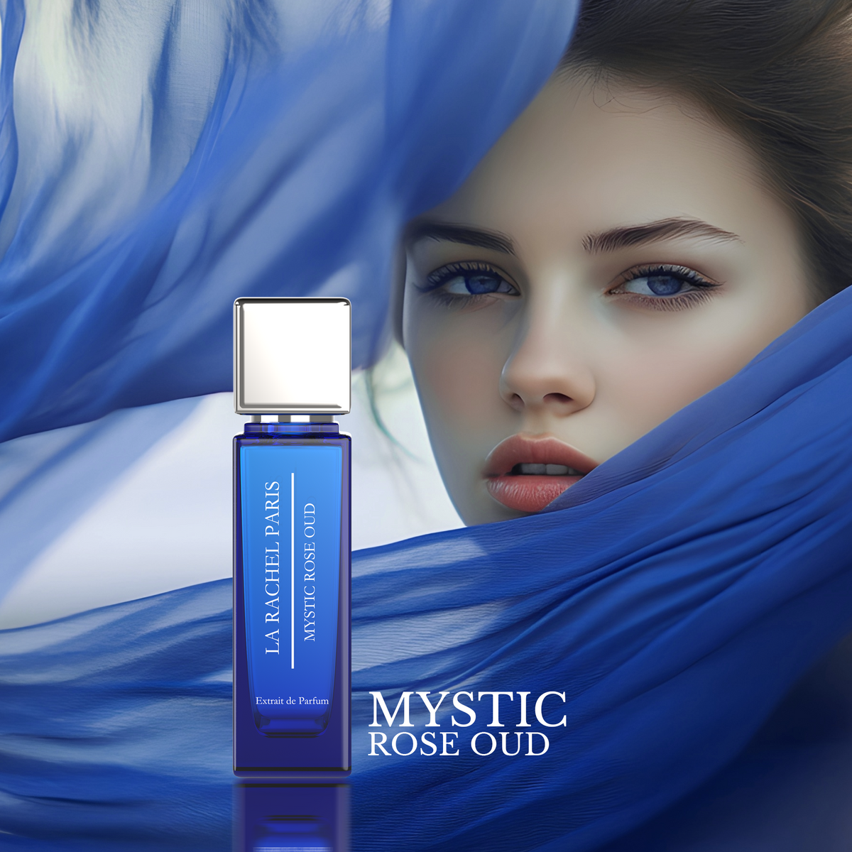 La Rachel Mystic Rose Oud parfüm, gül ve odunsu oud notaları.