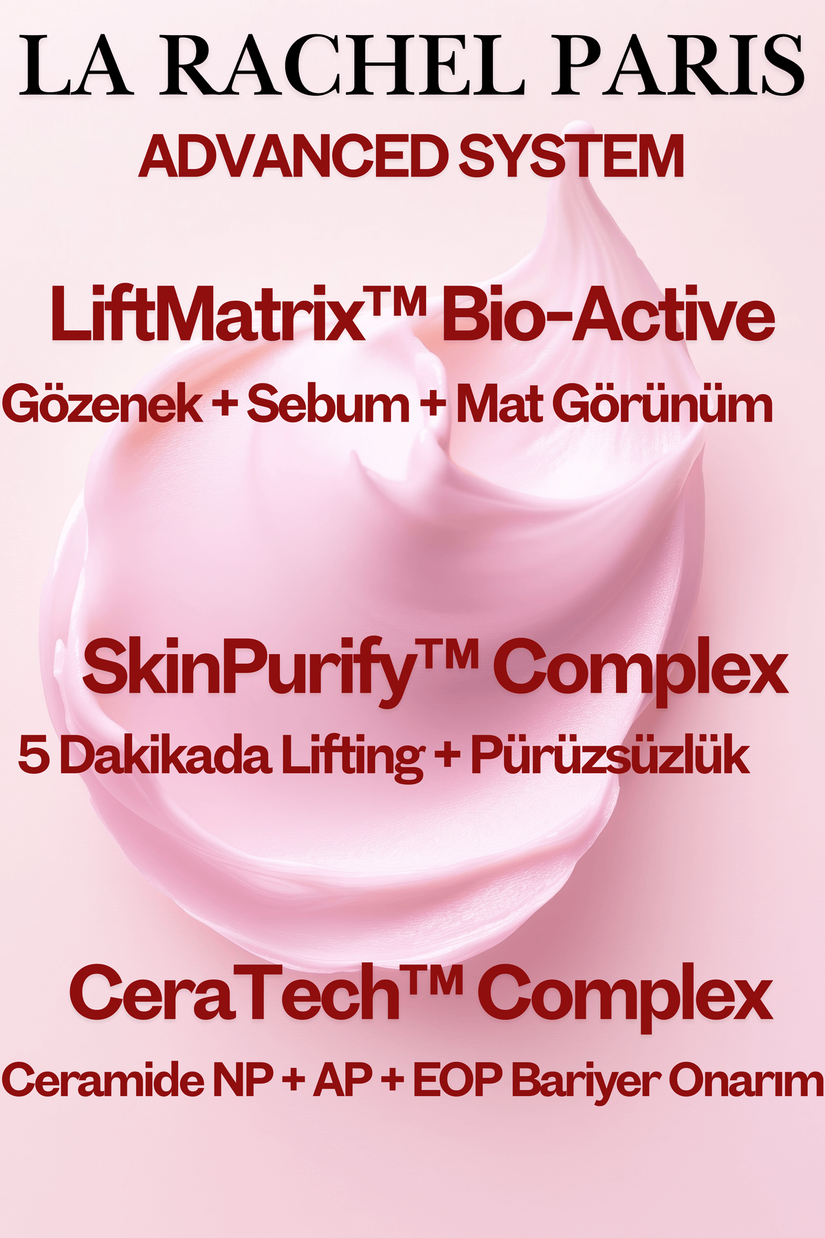 Cam Gibi Pürüzsüz Parlak Cilt–5 Dakikada Lifting+Patentli Ceramide Bariyer Onarımı | La Rachel Paris