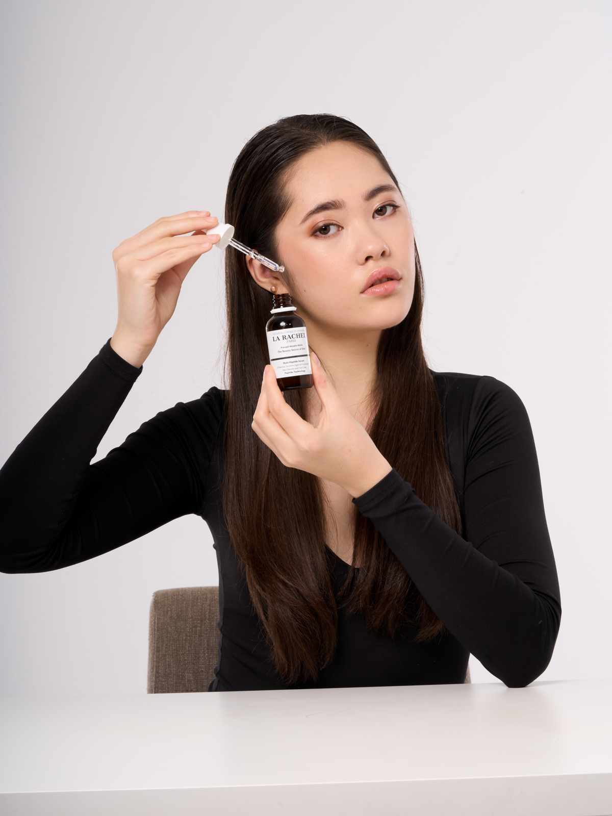 Procapil, biotin ve keratin içeren La Rachel saç serumu bilgi görseli
