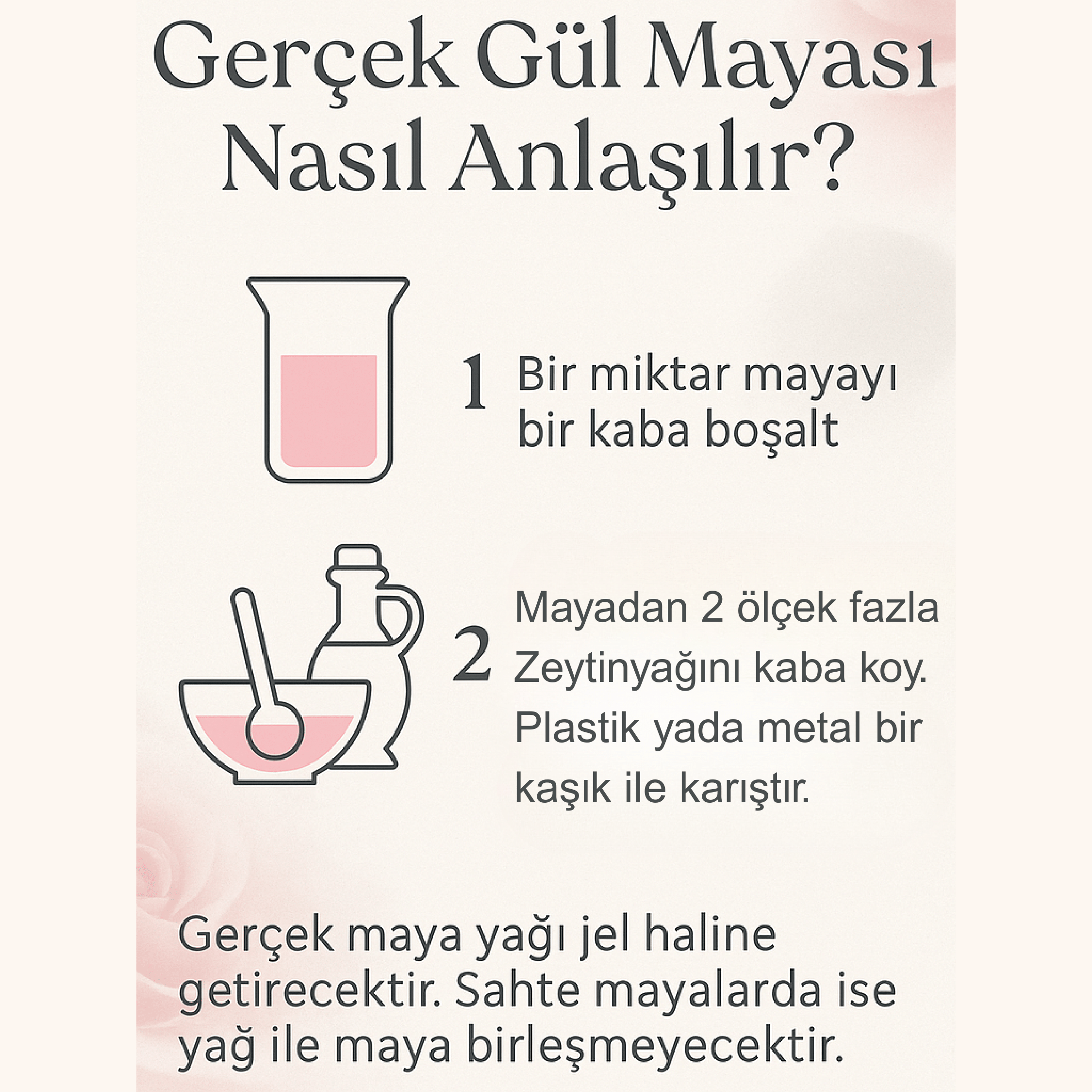 Fermente edilmiş gül mayası özü, anti-aging ve onarıcı bakım ürünü.