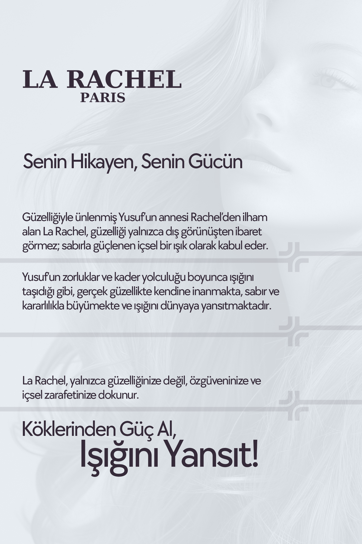 La Rachel Procomplex şampuan, saç dökülmesini azaltmaya yardımcı rutin desteği